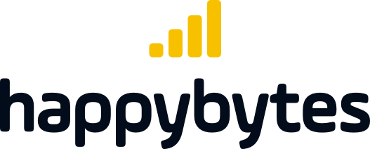 Logo for Happybytes mobilabonnement